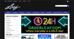Desktop Screenshot of orderleaf.com